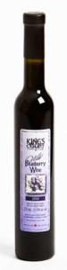 King's Court Estate Winery Wild Blueberry Wine 2010